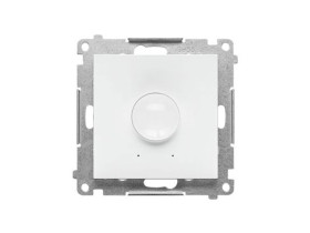 SIMON 55 Czujnik ruchu z przekaźnikiem 16 A 230 V AUTO, ON, OFF, SYMULACJA przesłony PCR/.. biały mat TECR1.01/111 KONTAKT SIMON