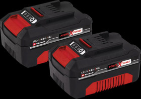 4511489 Power X-Change rechargeable battery, 18 V, 4.0 Ah, pack of 2