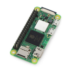 Raspberry Pi Zero 2 WH 512MB RAM - WiFi + BT 4.2 - ze złączami