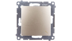 Simon 54 Łącznik Schodowy Złoty Mat Dw6a.01/44