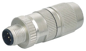 Złącze wielostykowe przemysłowe 2-pinowe M12 Montaż na kablu Wtyczka Murrelektronik Limited