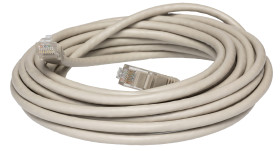 Kabel Ethernet Cat6 długość 6m Z zakończeniem RS PRO PVC l. żył: 8 średnica 5.5mm
