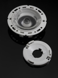 Zespół obiektywu szerokokątna 69.9 (Dia.) x 14.6mm, D 69.9mm, kąt widzenia 44° Okrągłe, Ledil, seria: Ronda