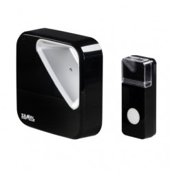 Dzwonek bezprzewodowy bat. z przyciskiem bezbateryjnym ST-390 Zumba SUNDI