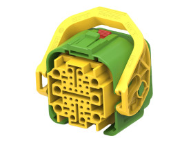 Złącze samochodowe 36-pinowe TE Connectivity 7-rzędowe 25A DEUTSCH NTSEAL Montaż na kablu C 36POSHYBRIDSOC HSG