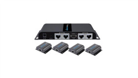 Extender Splitter Hdmi 1X4 1080P60hz Po Skrętce Kat6 Do 40M