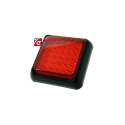 Lampa LED KW-203 R 12-24V czerwona obrysowa