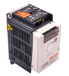 Przekształtnik częstotliwości 0,55 kW 1-fazowy 230 V AC 8 A RS 485 0.5 → 400Hz ATV 12 Modbus Silniki