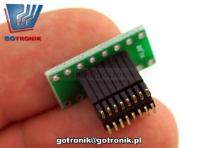 Płytka drukowana DIP16 na SO16 adapter z DIP na SMD