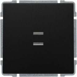 KOS 66 Łącznik pojedynczy podświetlany z klawiszem bez ramki 16AX 250V 620911