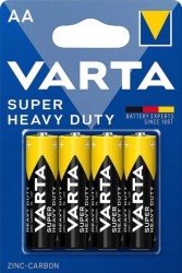 4 x cynkowo-węglowa Varta R6 AA Superlife / Super Heavy Duty (blister)
