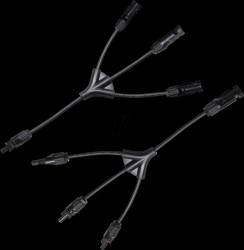 600287 Photovoltaic adapter, QuickClip4, 3-in-1 set, 30 A