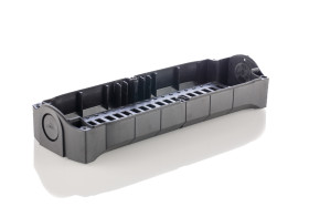 Obudowa kasety sterowniczej Allen Bradley 6-otworowa Ø 22mm Szary IP66 800F