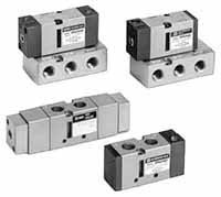 Pneumatyczne zawory elektromagnetyczne SMC 5/2 NPT 1/4 5/2 portowy 1/4in