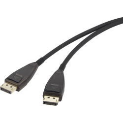 Renkforce RF-3770962 DisplayPort Cable Black Gold 20m 8K UHD