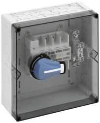 Przełącznik rozłączający Spelsberg AKi-TE 216 Maksymalne napięcie przełączania: 690 V/AC (S x W x G) 300 x 300 x 132 mm