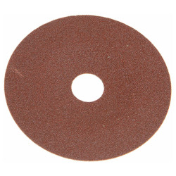 Faithfull FAIAD178120 Fibre Backed Sanding Discs 178 x 22mm 120G (Pack 25)