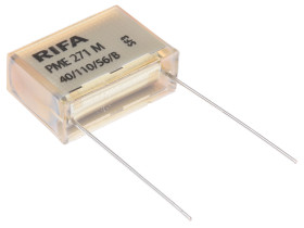 Kondensator papierowy 220nF 275V ac KEMET rozstaw: 22.5mm THT ±10