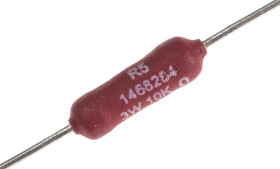 Rezystor 10kΩ 3W ±5% ±20ppm/°C drutowy RS PRO