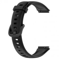 PASEK SILIKONOWY HUAWEI BAND 7 CZARNY