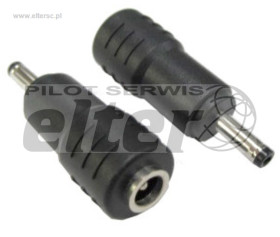 Wtyk zas. 1,7/4,0mm - gniazdo 2,1/5,5mm