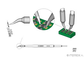 Grot C120001 do rączek JBC AM120 i PA120