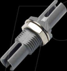 HFBR4505Z Fibre optic bulkhead adapter Simplex grey