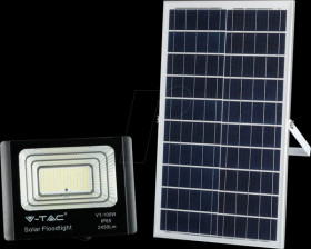 94012 LED floodlight with solar panel, 35 W, 6000 K