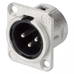 NEUTRIK Gniazdo tablicowe XLR(m) 3pin