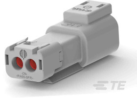 Złącze samochodowe 2-pinowe Deutsch -rzędowe Żeński 13A DEUTSCH DT Montaż na kablu Śruba Obudowa złącza samochodowego