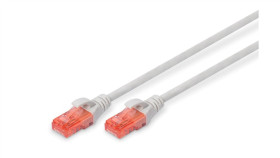 Kabel Krosowy (Patch Cord) Rj45-Rj45, Kat.6, U/Utp, Awg 26/7, Lsoh, 0.25M,...