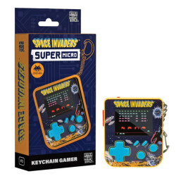 Super Micro Space Invaders Keychain Gamer