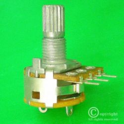 POTENCJOMETR OBROTOWY 1K OHM B LINIOWY Z WYŁĄCZNIKIEM (POT0655)