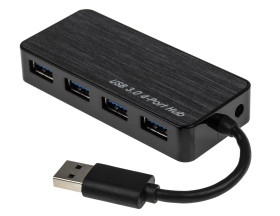 Hub USB USB 3.0 4 Magistrala USB USB A, RS PRO