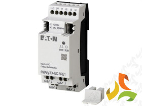Rozszerzenie wejścia/wyjścia easyE4 12-24VDC 24VAC 4DI 4DO-R EASY-E4-UC-8RE1 197217 EATON