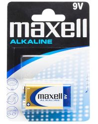 BATERIA Alkaliczna 9V 6F22 6LR61 MAXELL