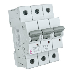 Wyłącznik nadprądowy 3P C32 10kA bezpiecznik 3-fazowy Typ S VDE ETI 273231109
