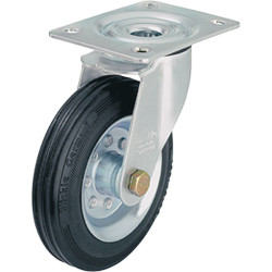 Blickle 532101 LE-VE 150R Pressed Steel Swivel Castor - Wheel &#xD8; 150mm