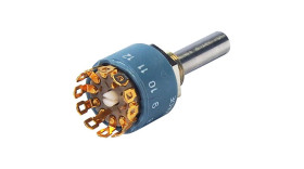 Rotary wafer switch Soldering Lugs 1P 12