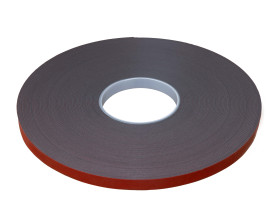 Dwustronna taśma piankowa grubość 1.1mm szerokość 12mm RS PRO Szary długość 33m