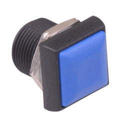 IRC3S4B2 APEM Dark Blue Square 16mm Momentary NO Push Button Switch IP67