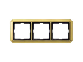 MERTEN ANTIQUE Ramka 3 potrójna mosiądz polerowany MTN483321 SCHNEIDER ELECTRIC
