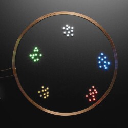 Small Inductive Wireless LEDs - 10 Pack - Yellow