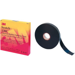 3M&#x2122; 80610833404 Scotch 130C Linerless Rubber Splicing Tape 19mm x 9.1m