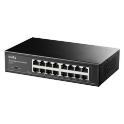 CUDY GS1016 przełącznik sieciowy, 16-portowy, Gigabit, Metalowa obudowa