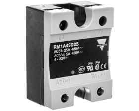 Przekaźnik półprzewodnikowy jednofazowy 42-530V AC 25A 4-32V DC RM1A48D25
