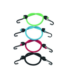 Sznur gumowy 2 Hooks, 0.25m Long, 4 mm Diameter Master Lock