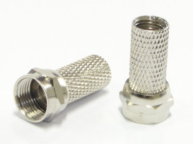 Wtyk F na kabel 6.8mm L22