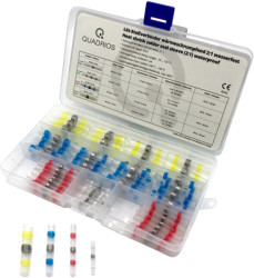 Solder connector assortment, solder connector, 120 pieces, 2011C396