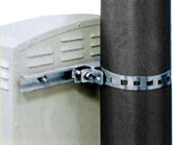 Zestaw montażowy Zestaw do montażu na słupie Stal Skrzynka ścienna